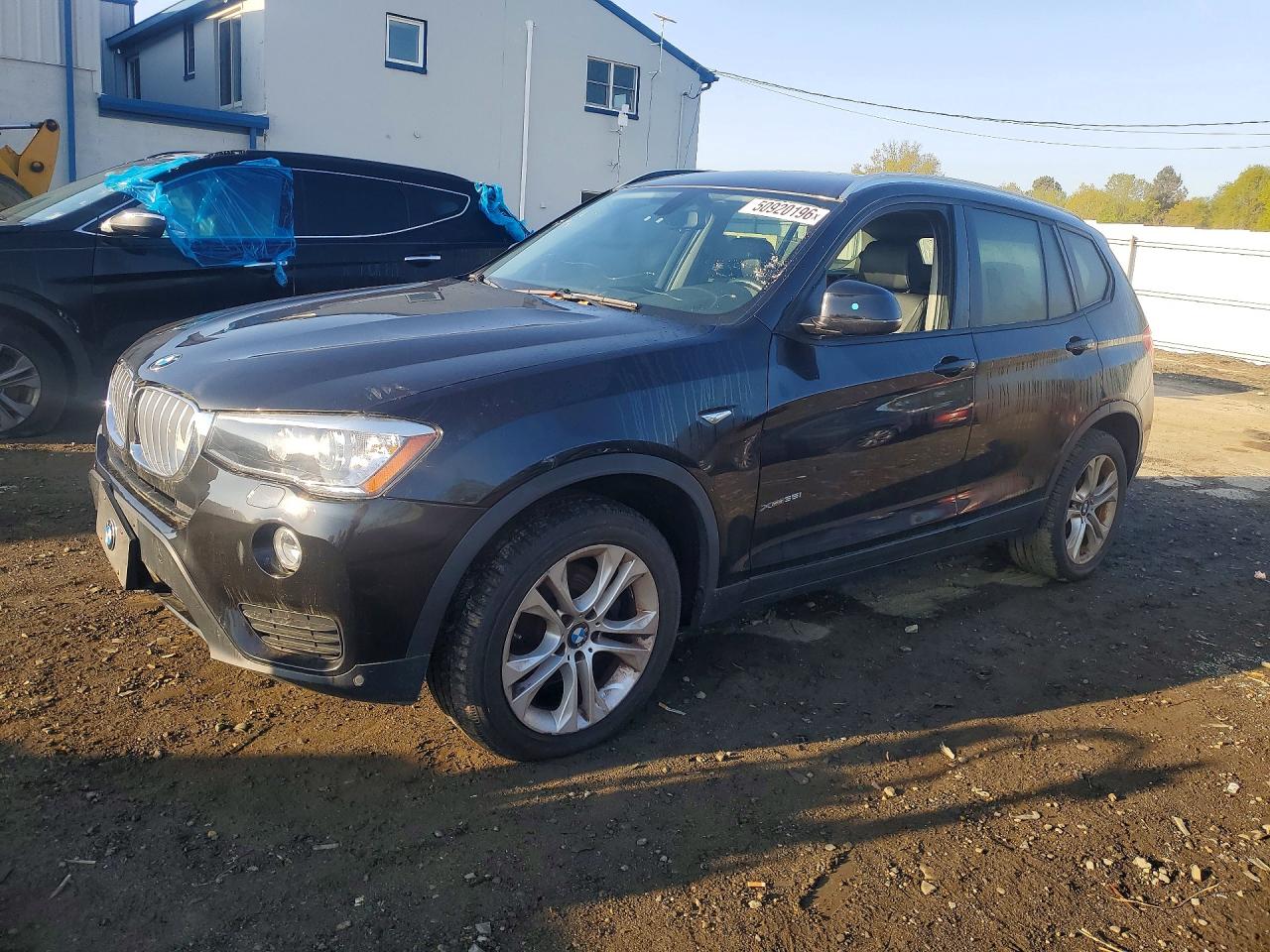 2016 BMW X3 xDrive35i, VIN 5UXWX7C51G0K36140 — Front end