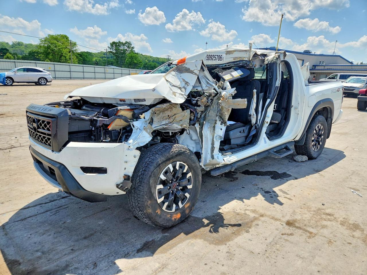 2024 Nissan Frontier Pro-4X, VIN 1N6ED1EK3RN602396 — Rollover