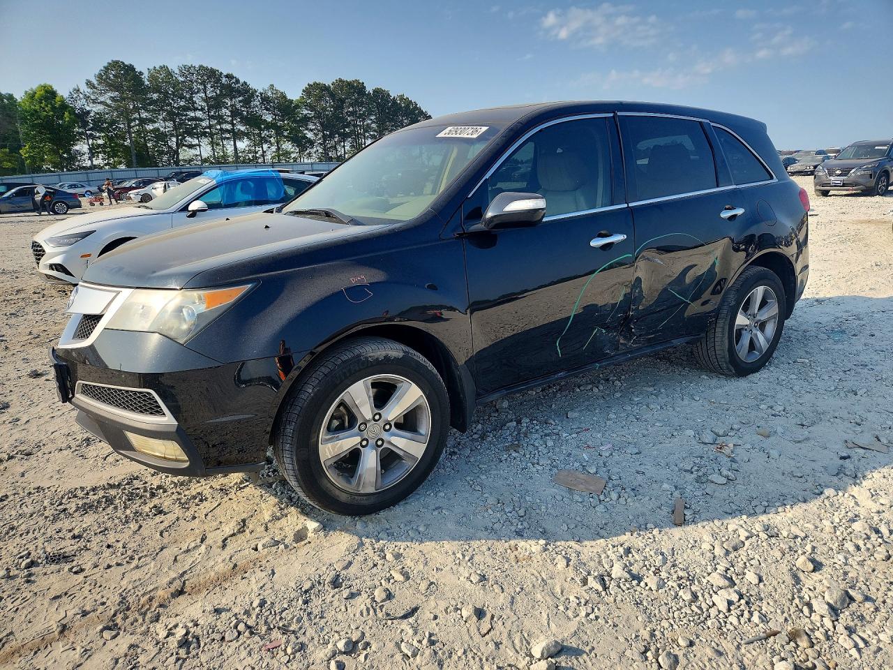 2012 Acura MDX Technology, VIN 2HNYD2H37CH503410 — Side