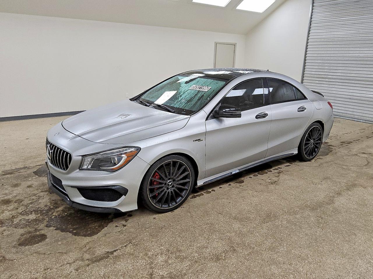 2015 Mercedes-Benz CLA 45 AMG, VIN WDDSJ5CB6FN189805 — Rear end