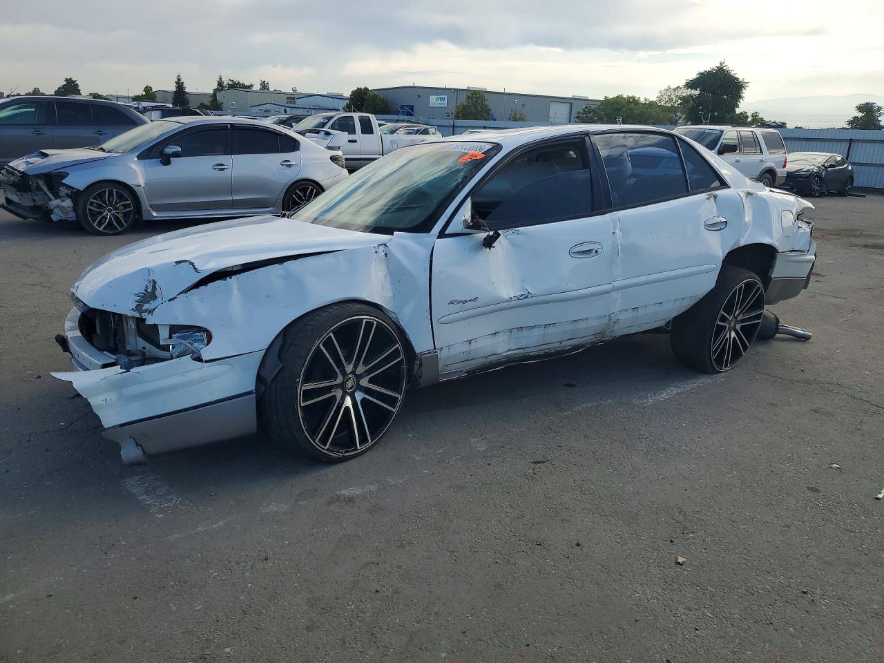 2000 Buick Regal GS, VIN 2G4WF5519Y1297028 — Опрокидывание