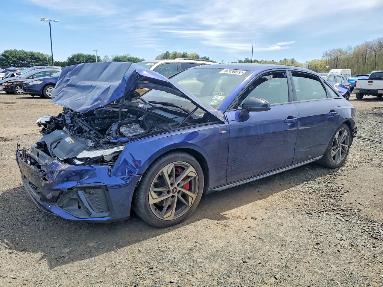 2024 Audi A4 S line Premium Plus, VIN WAUEAAF46RN017921 — Rear end