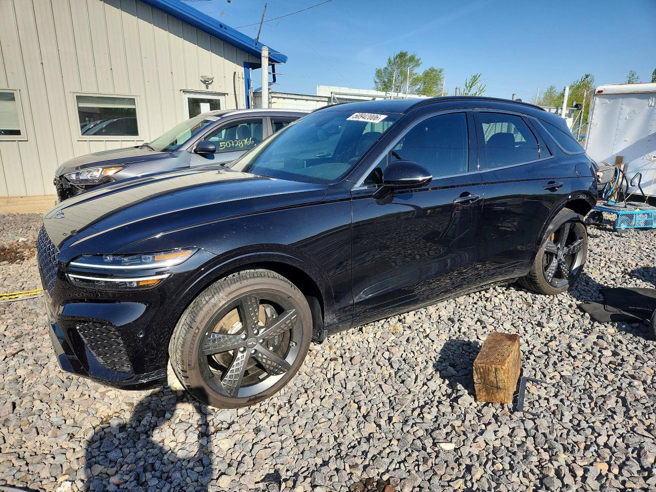 2025 Genesis GV70 Sport, VIN 5NMMCDTC3SH027315 — Rear end