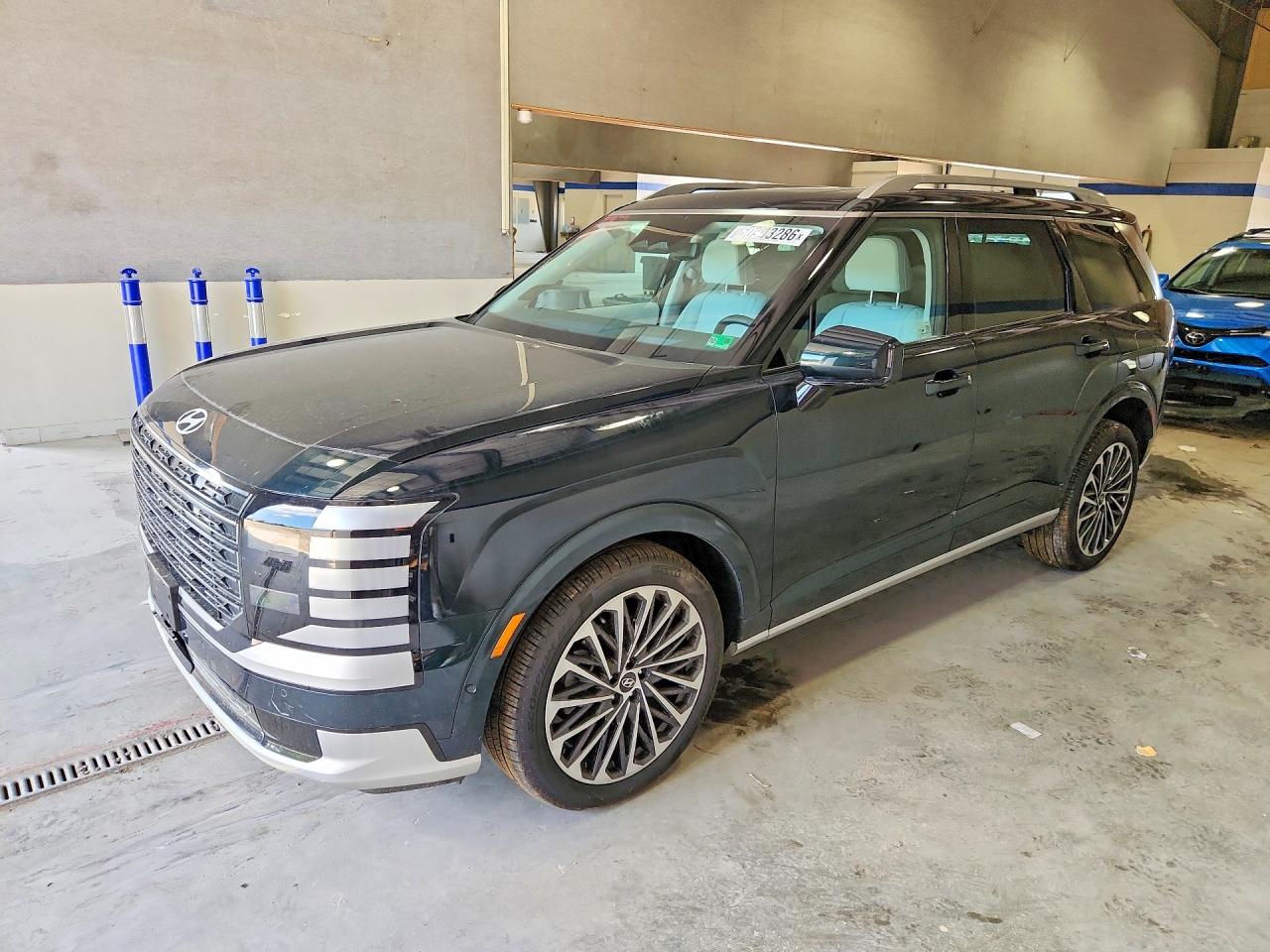 2026 Hyundai Palisade Hybrid Calligraphy, VIN KM8RMESAXTU027911 — Front end