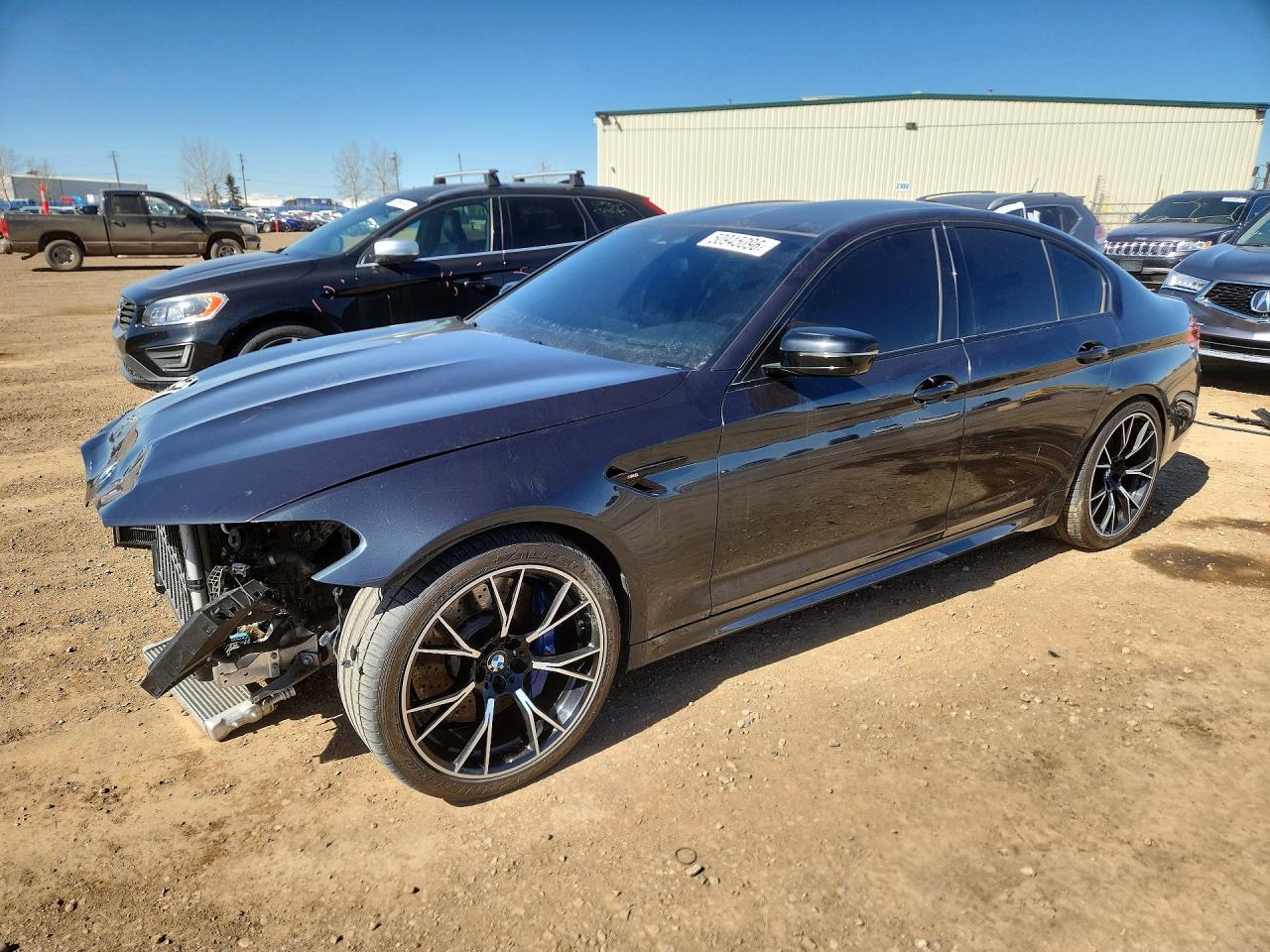 2020 BMW M5 Competition, VIN WBSJF0C03LB449043 — Перед