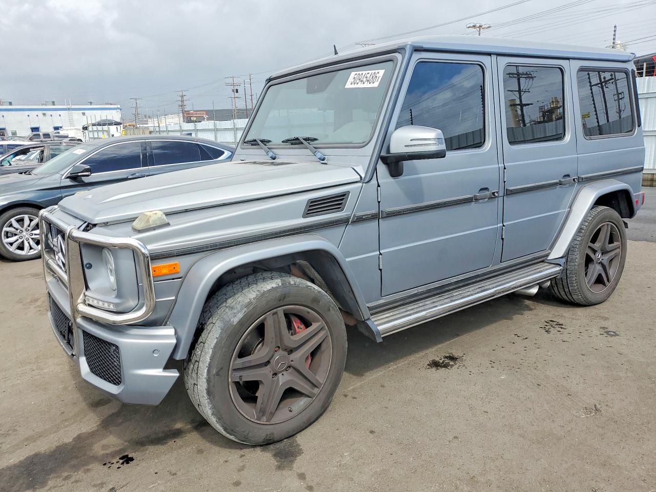 2016 Mercedes-Benz G 63 AMG, VIN WDCYC7DF8GX246212 — Rear end