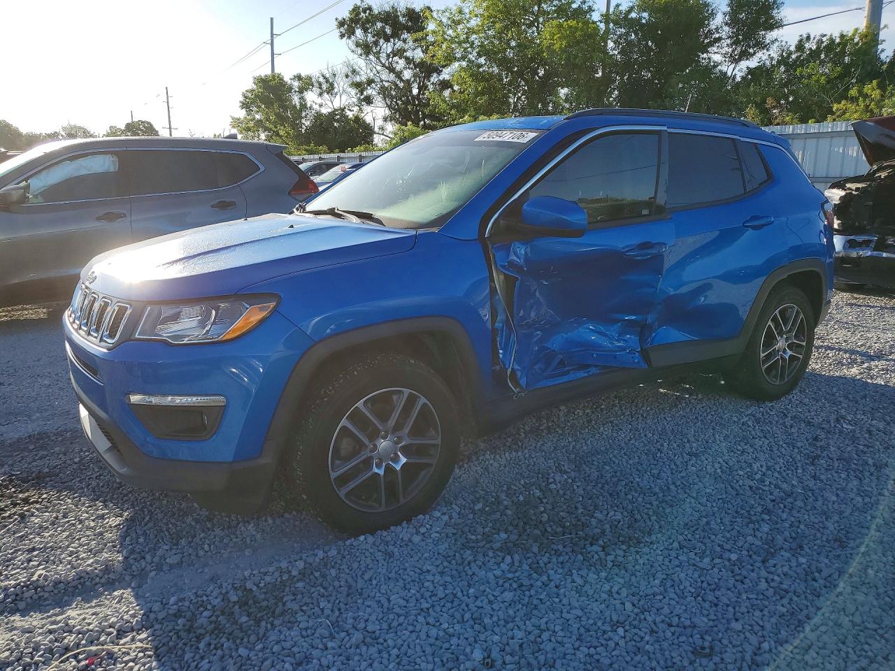 2020 Jeep Compass Latitude, VIN 3C4NJCBB0LT162060 — Side