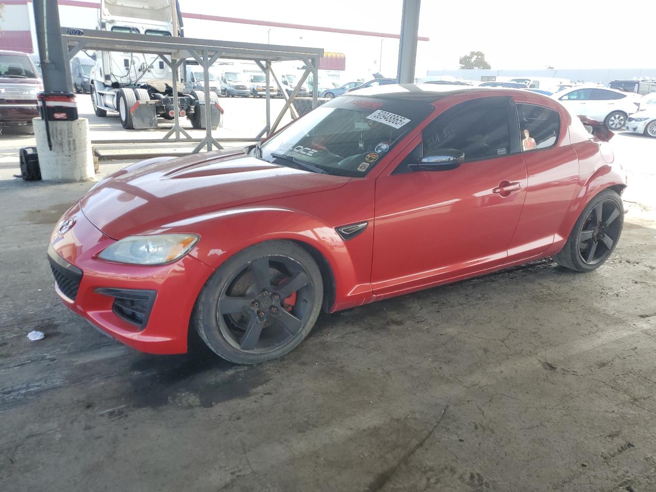 2011 Mazda RX-8, VIN JM1FE1RP9B0405570 — Rear end