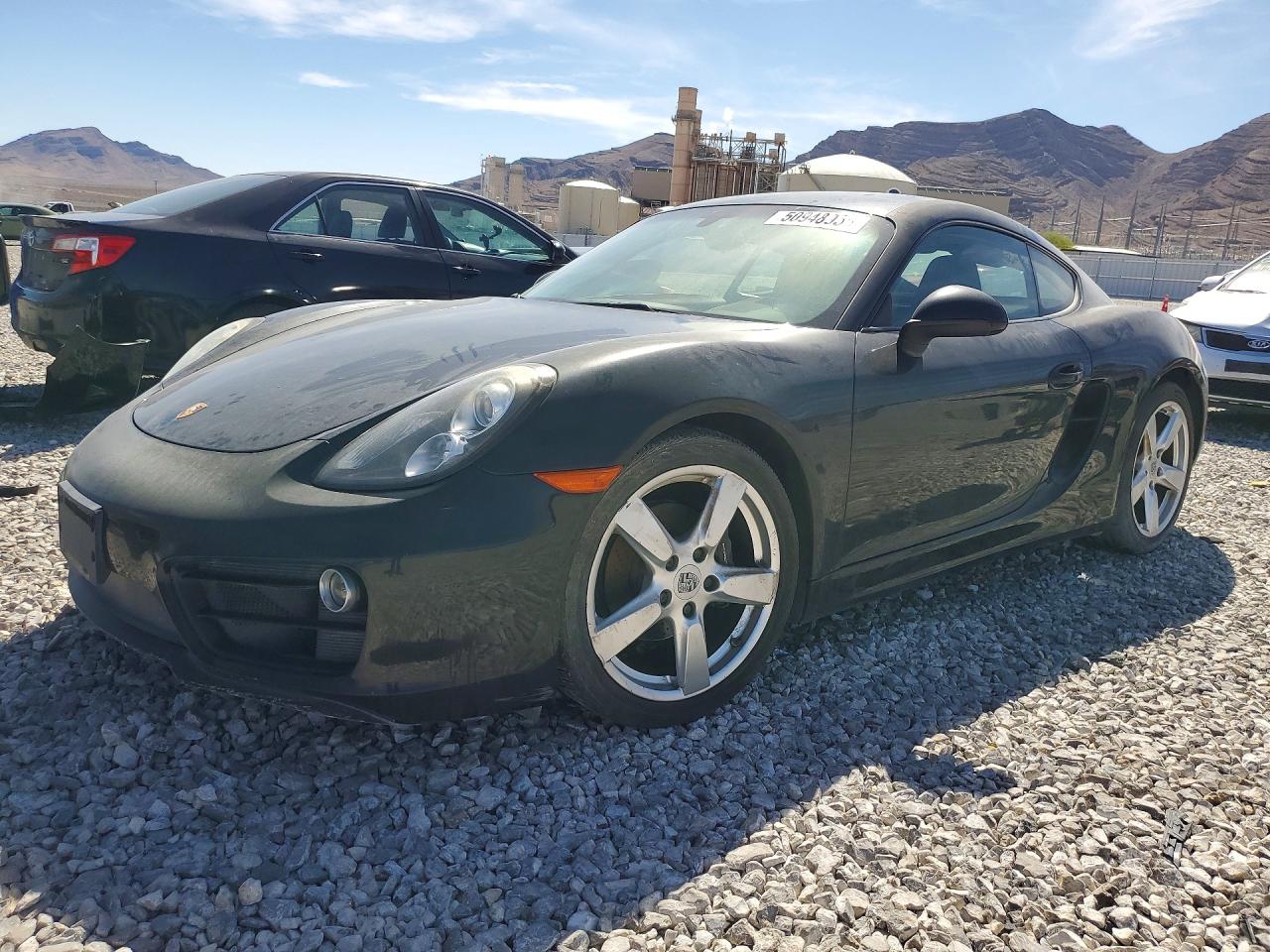 2014 Porsche Cayman, VIN WP0AA2A84EK171234 — Vandalism