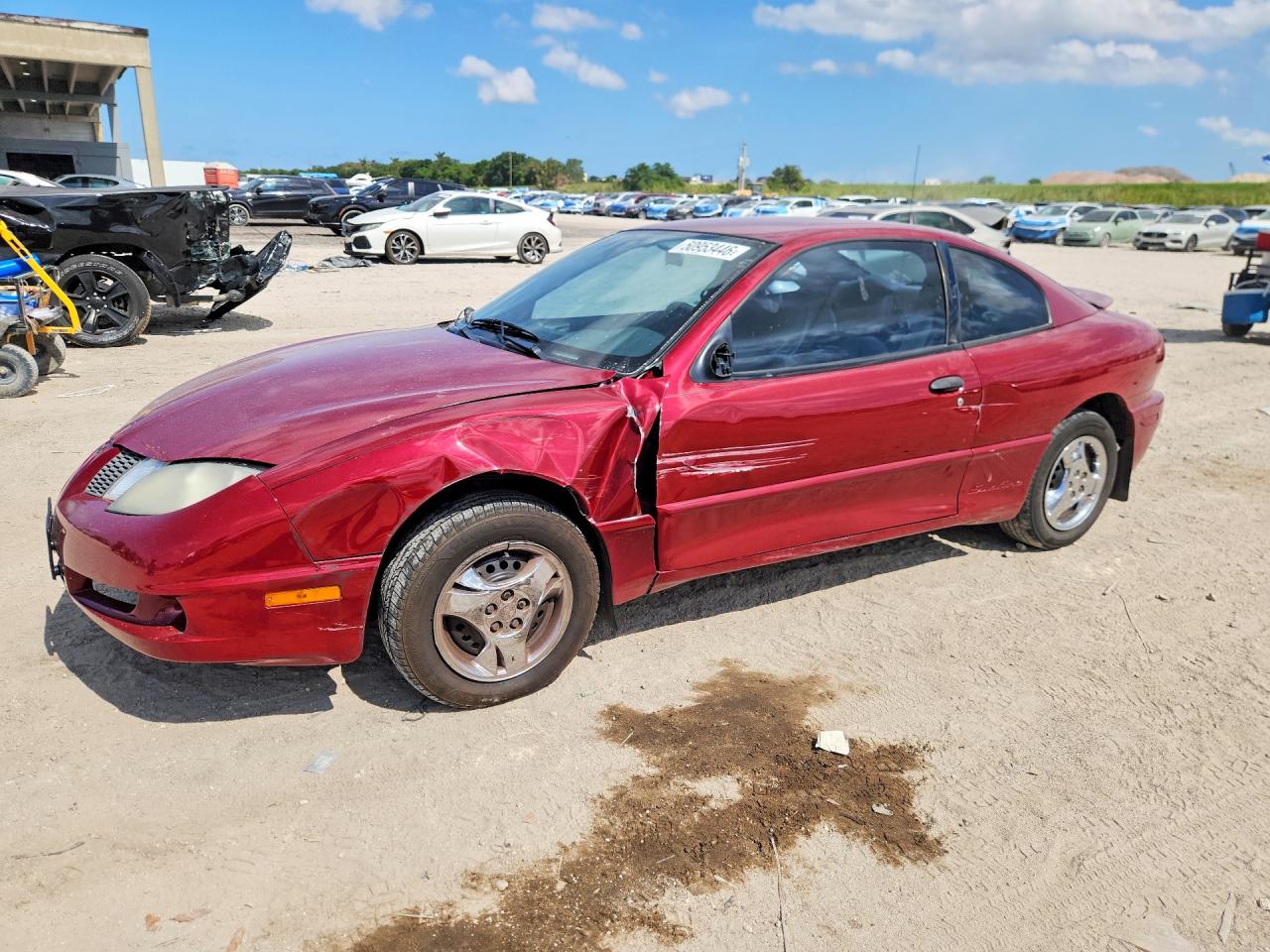 2005 Pontiac Sunfire, VIN 3G2JB12F45S142328 — Бок
