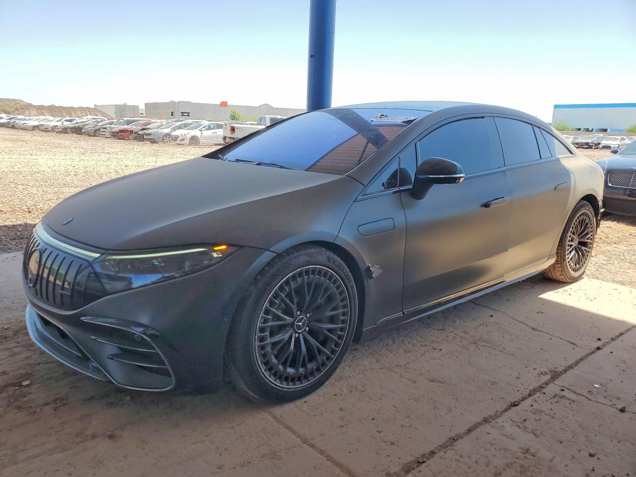 2023 Mercedes-Benz EQS AMG, VIN W1KCG5FB2PA023028 — Rear end
