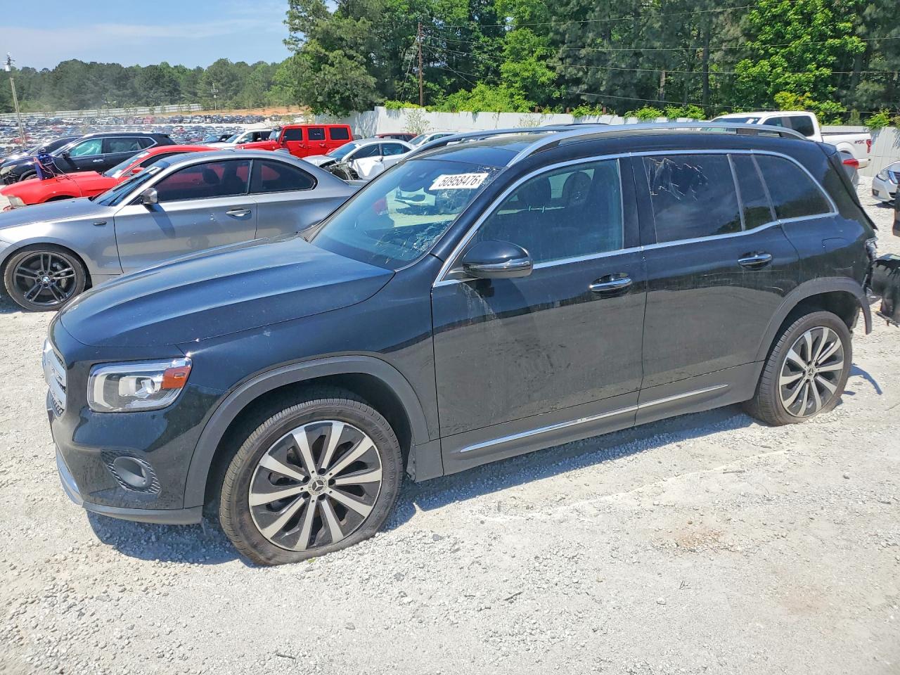2022 Mercedes-Benz GLB 250, VIN W1N4M4HB2NW259993 — Rear end