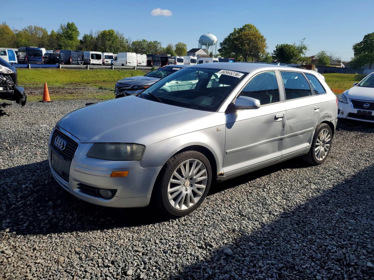 2007 Audi A3, VIN WAUNF78P87A084956 — Бок