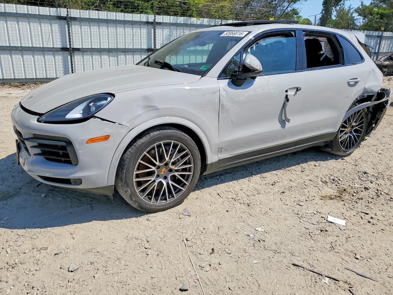 2021 Porsche Cayenne, VIN WP1AA2AY1MDA03682 — Side