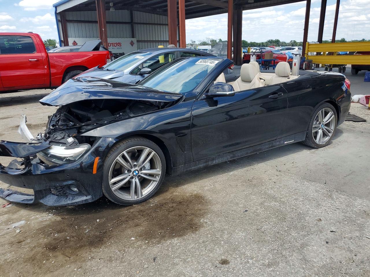 2016 BMW 4 Series 435i, VIN WBA3T3C56G5A41369 — Front end