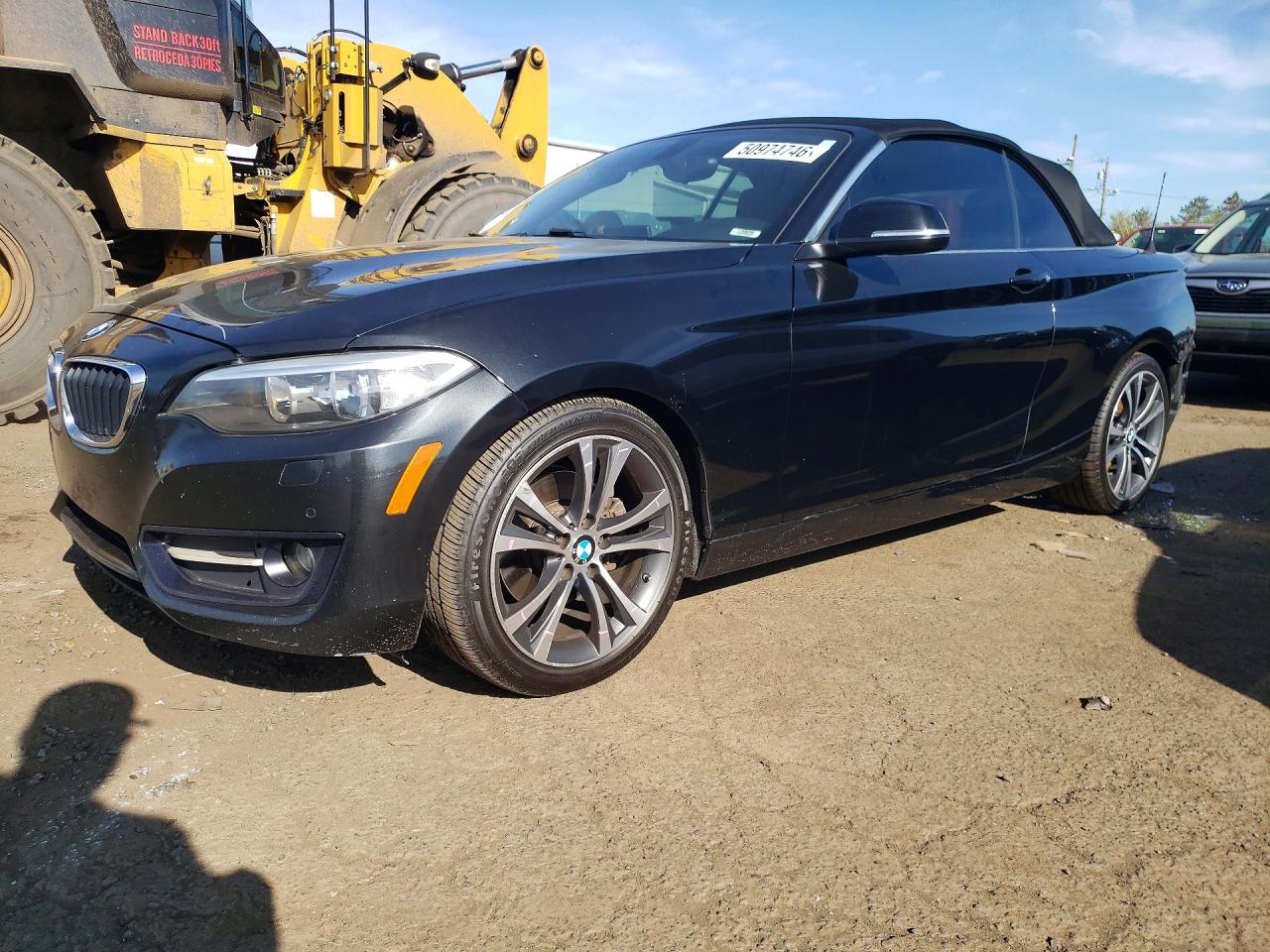 2015 BMW 2 Series 228i, VIN WBA1K5C50FV242850 — Rear end