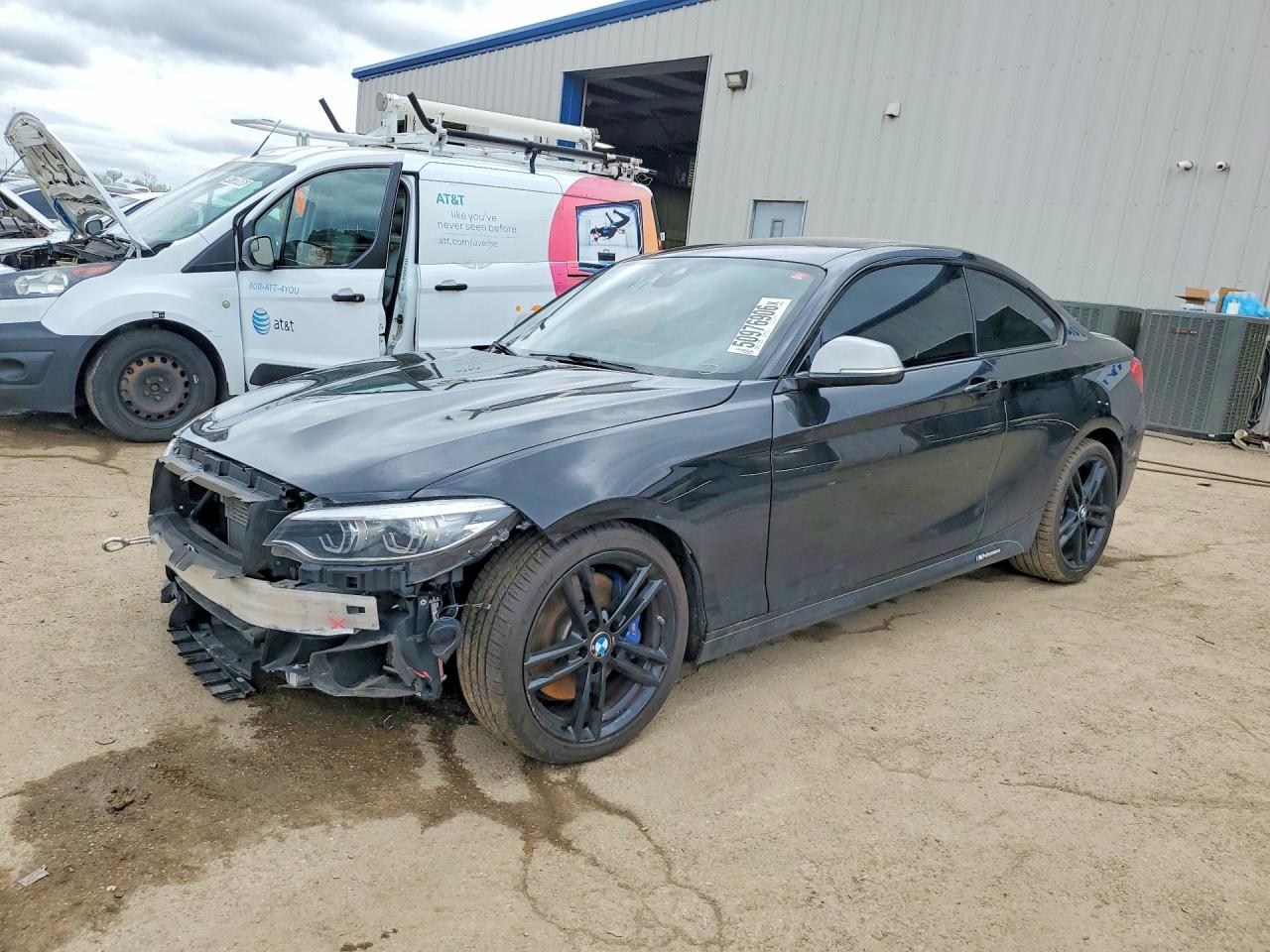 2018 BMW 2 Series M240i xDrive, VIN WBA2J7C57JVB28410 — Front end