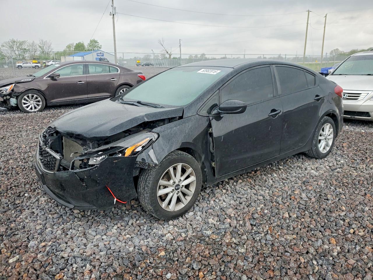 2017 Kia Forte LX, VIN 3KPFL4A75HE014323 — Front end