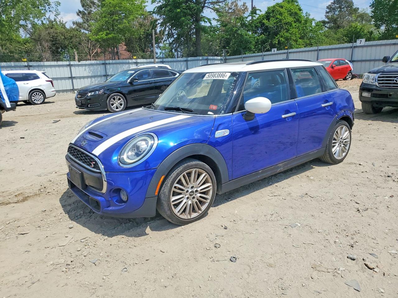 2021 MINI Hardtop 4 Door Cooper S, VIN WMWXU9C04M2N50490 — Rear end
