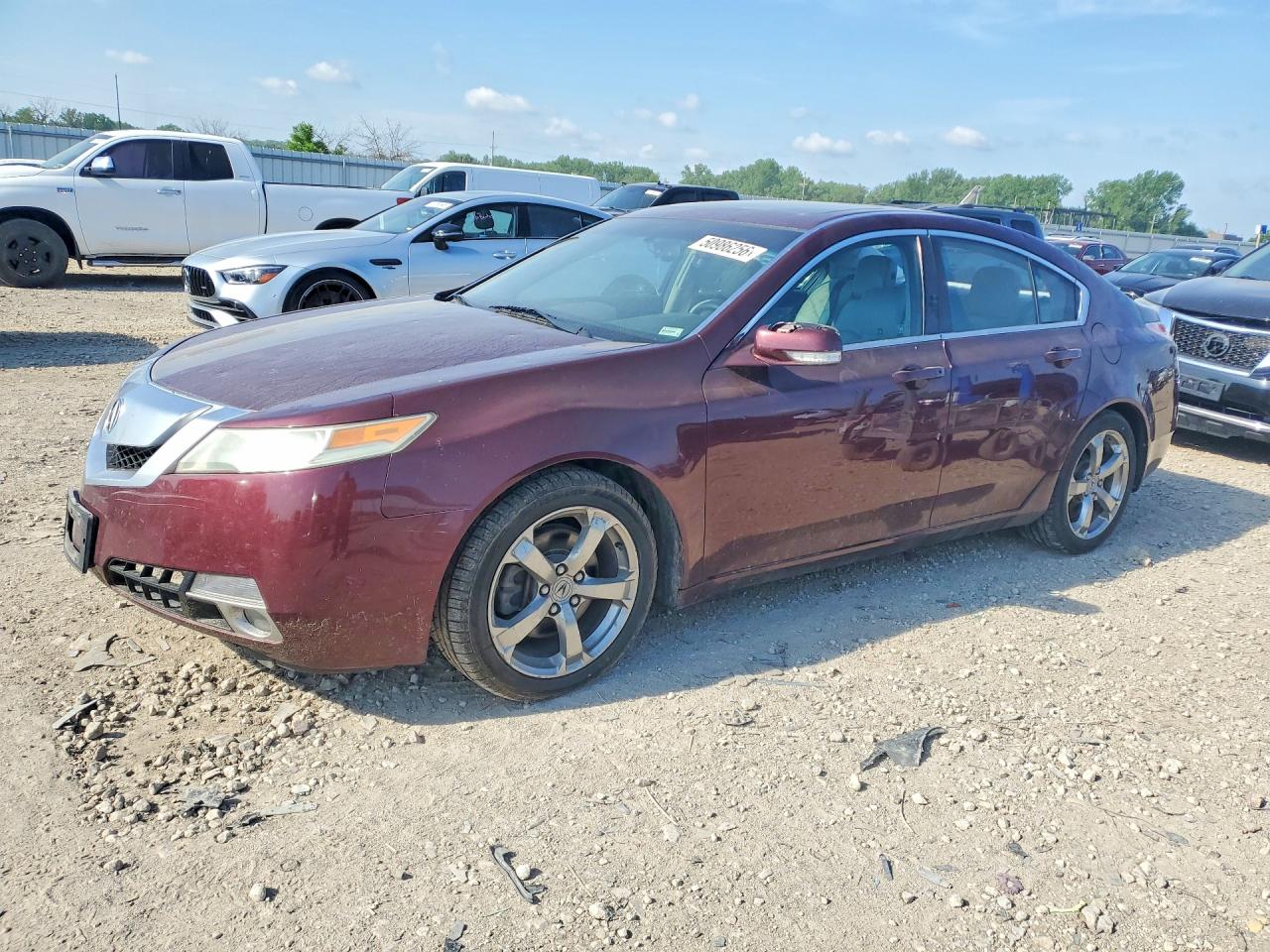 2010 Acura TL, VIN 19UUA9F23AA001233 — Hail