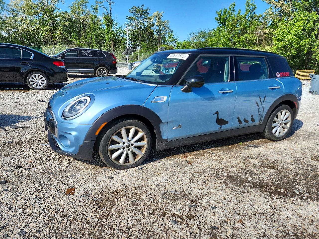 2018 MINI Clubman Cooper S, VIN WMWLU5C51J2G03387 — Undercarriage