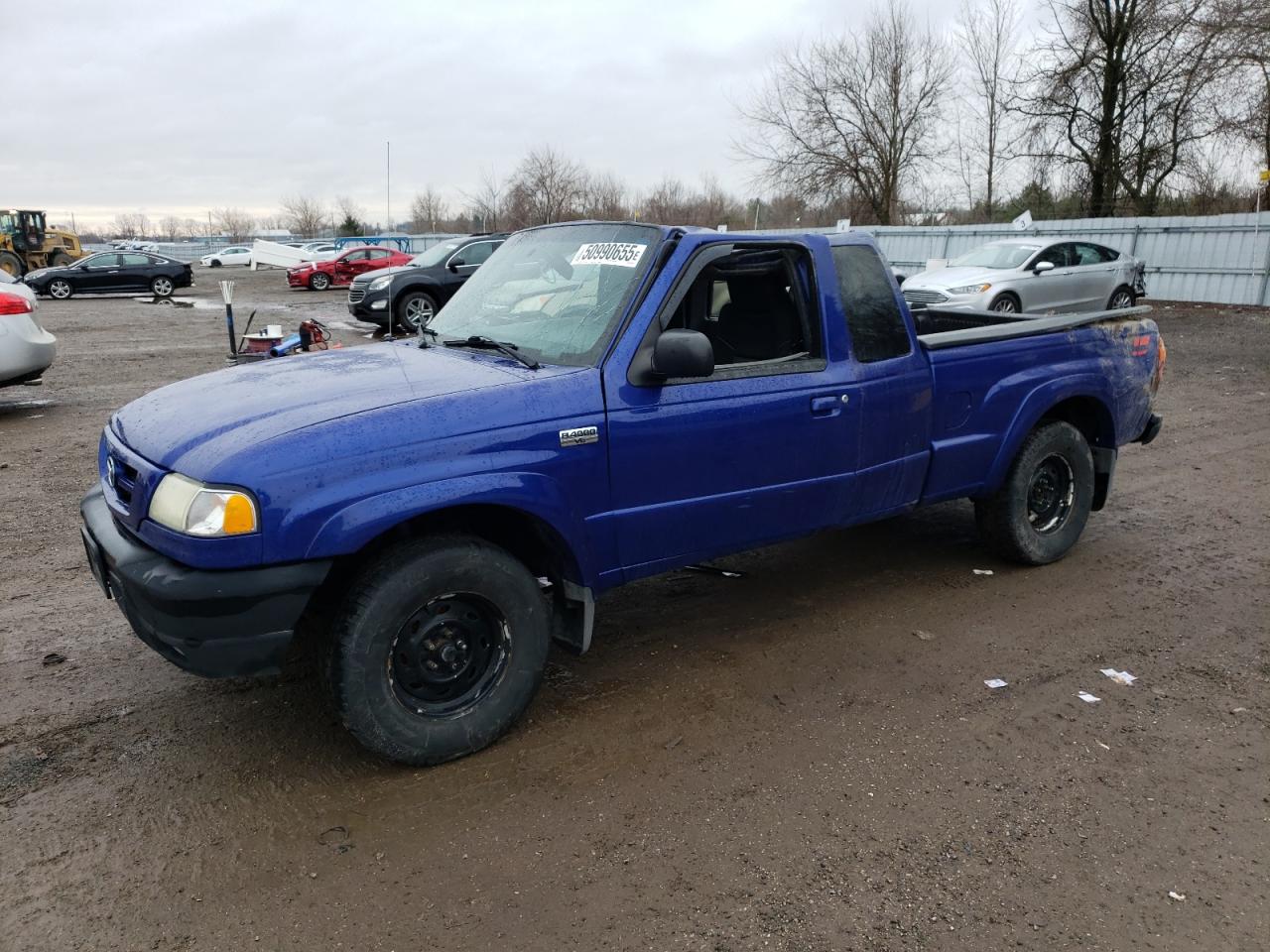 2004 Mazda B-Series DS, VIN 4F4YR46E04TM11560 — Крыша