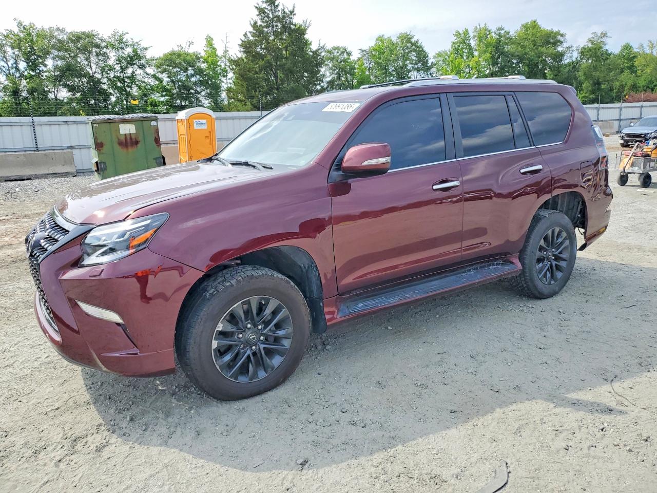 2022 Lexus GX 460 Premium, VIN JTJAM7BX0N5326545 — Front end