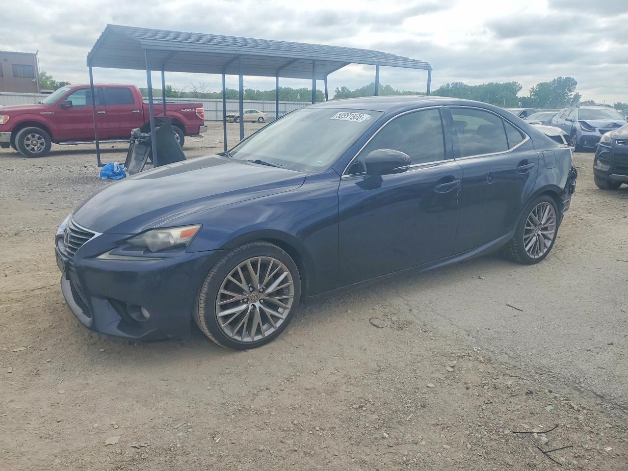 2014 Lexus IS 250, VIN JTHBF1D28E5015346 — Rear end