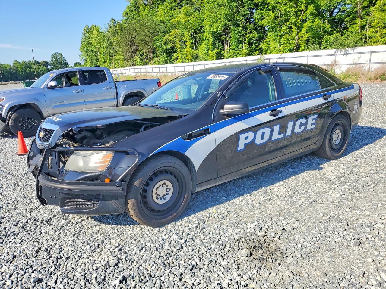 2014 Chevrolet Caprice Police Police, VIN 6G3NS5U3XEL948626 — Front end