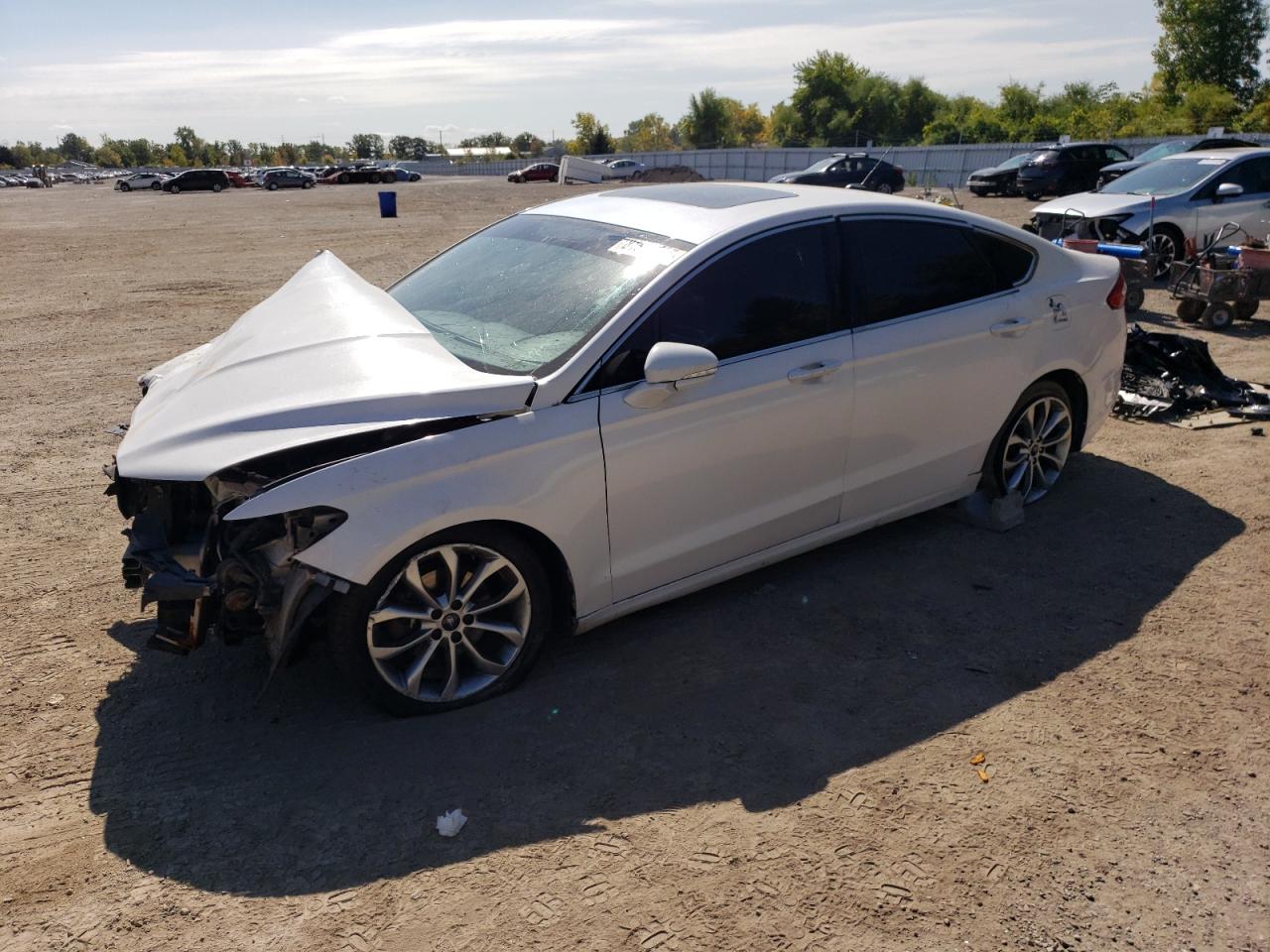 2013 Ford Fusion SE, VIN 3FA6P0H92DR239361 — Vandalism
