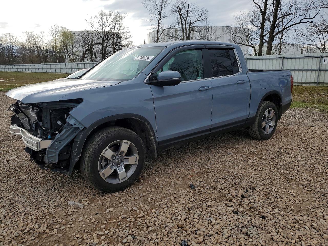 2025 Honda Ridgeline RTL, VIN 5FPYK3F58SB050657 — Front end
