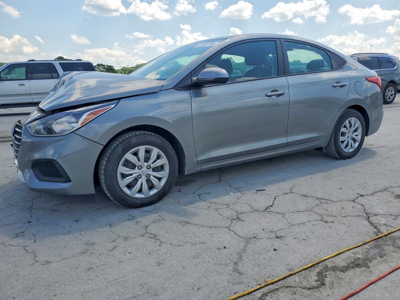 2022 Hyundai Accent SEL, VIN 3KPC24A66NE181332 — Front end
