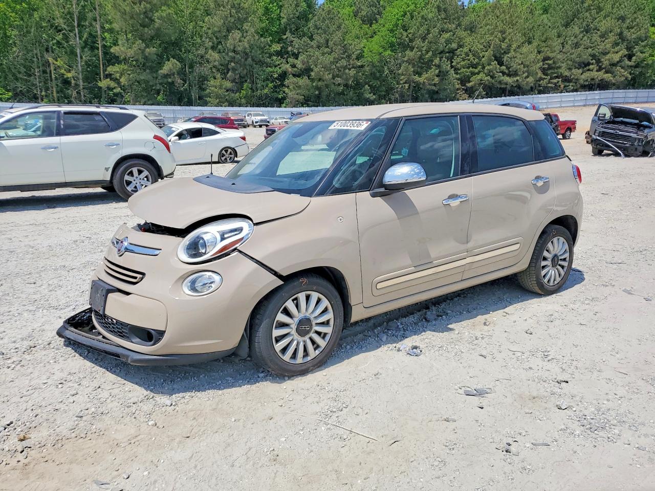 2015 FIAT 500L Lounge, VIN ZFBCFACH9FZ035016 — Rollover