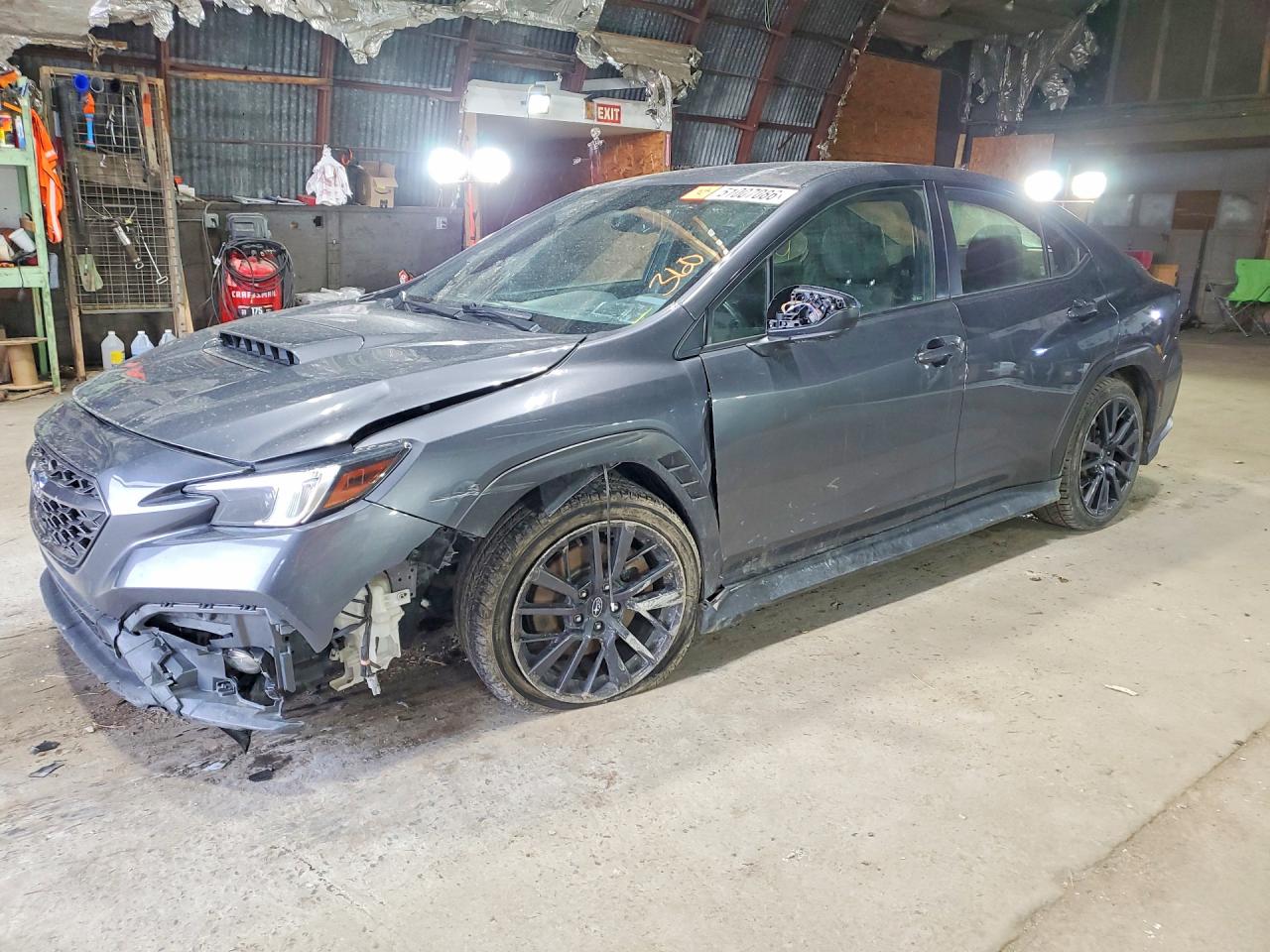 2022 Subaru WRX Premium, VIN JF1VBAF64N9030855 — Front end