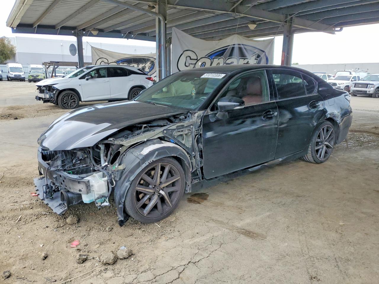 2018 Lexus GS 350 F Sport, VIN JTHBZ1BL7JA015617 — Vandalism
