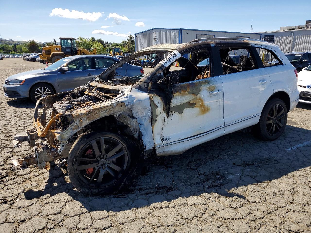 2011 Audi Q7 Premium Plus, VIN WA1LMAFE9BD000157 — Burn