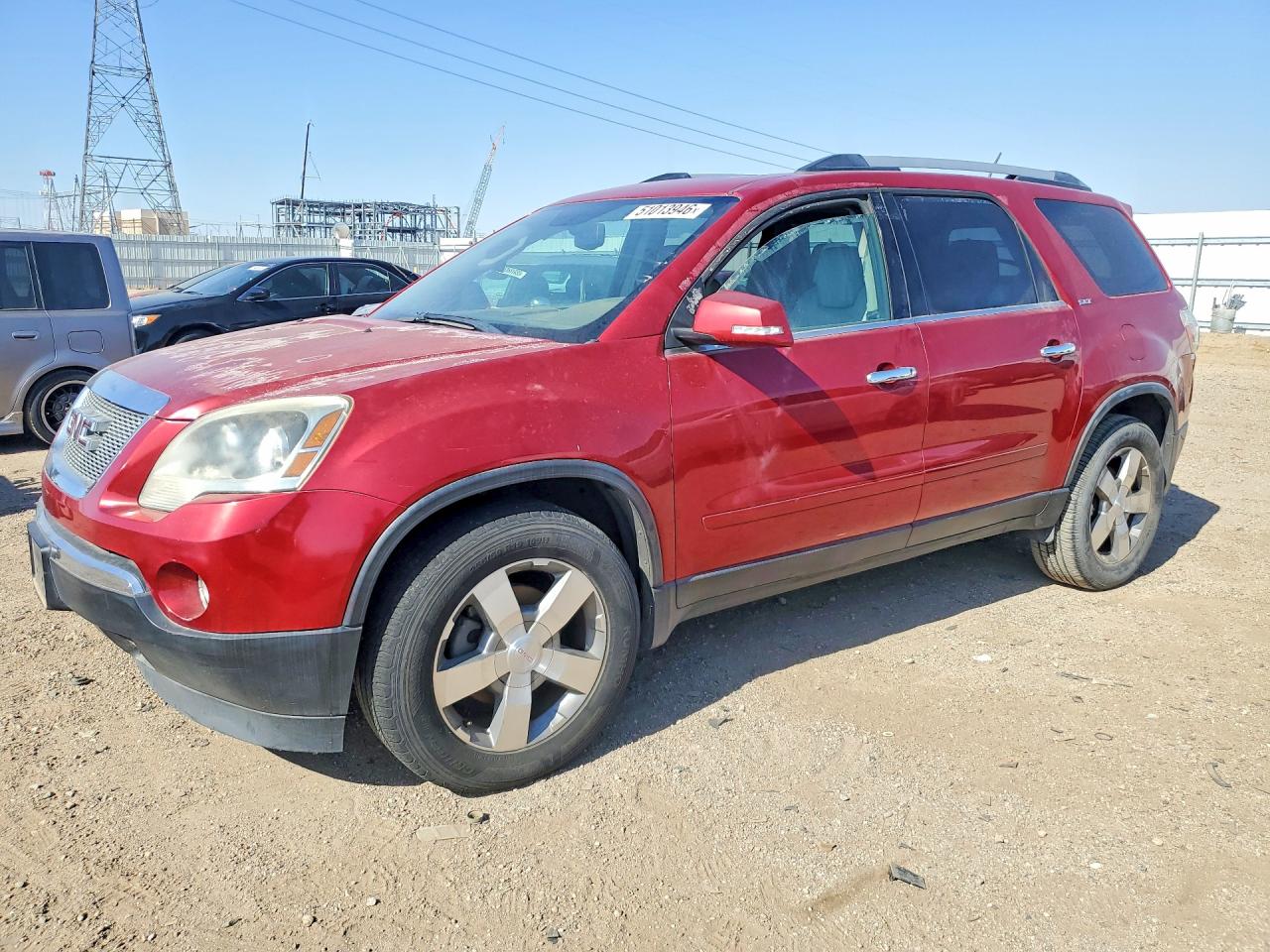 2012 GMC Acadia SLT1, VIN 1GKKRRED4CJ216466 — Front end