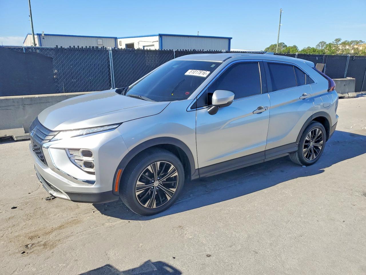2022 Mitsubishi Eclipse Cross SE, VIN JA4ASWAA8NZ003184 — Пожар в салоне