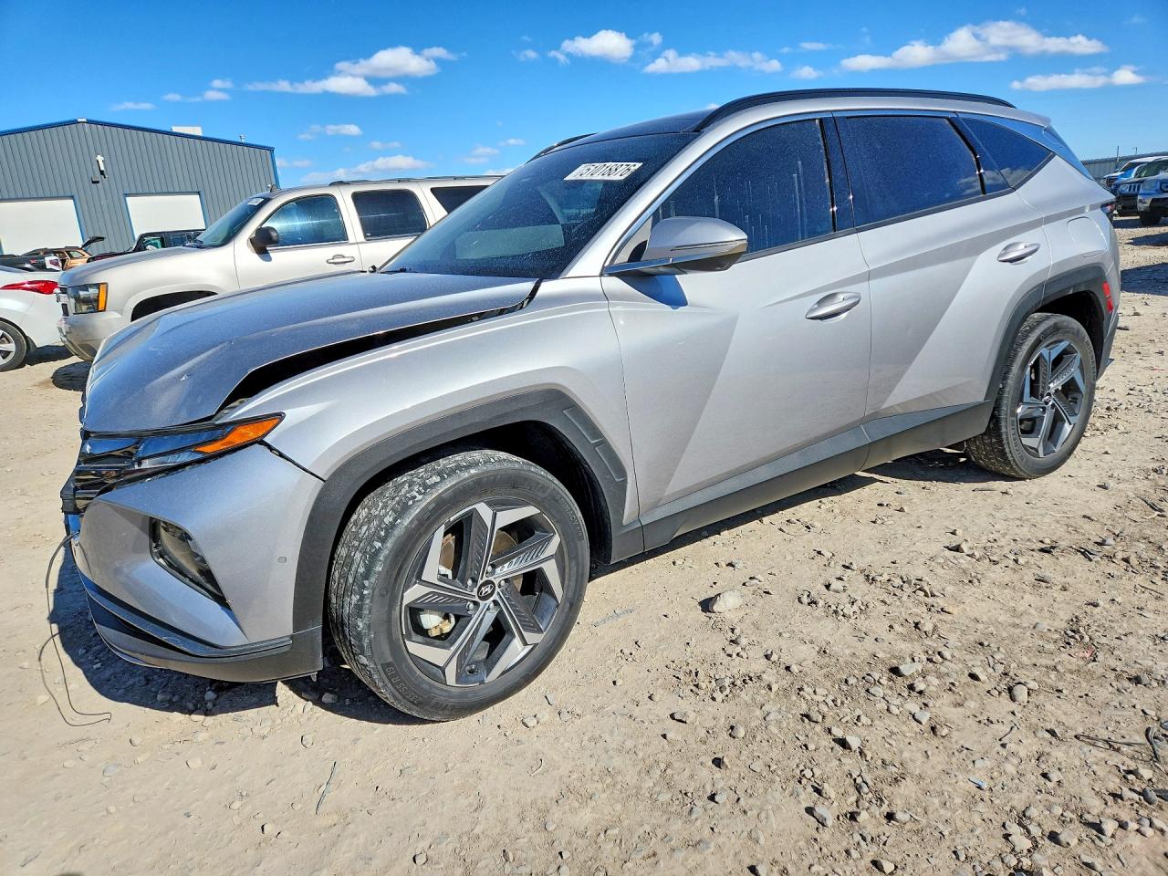 2022 Hyundai Tucson Limited, VIN KM8JECA15NU054291 — Перед
