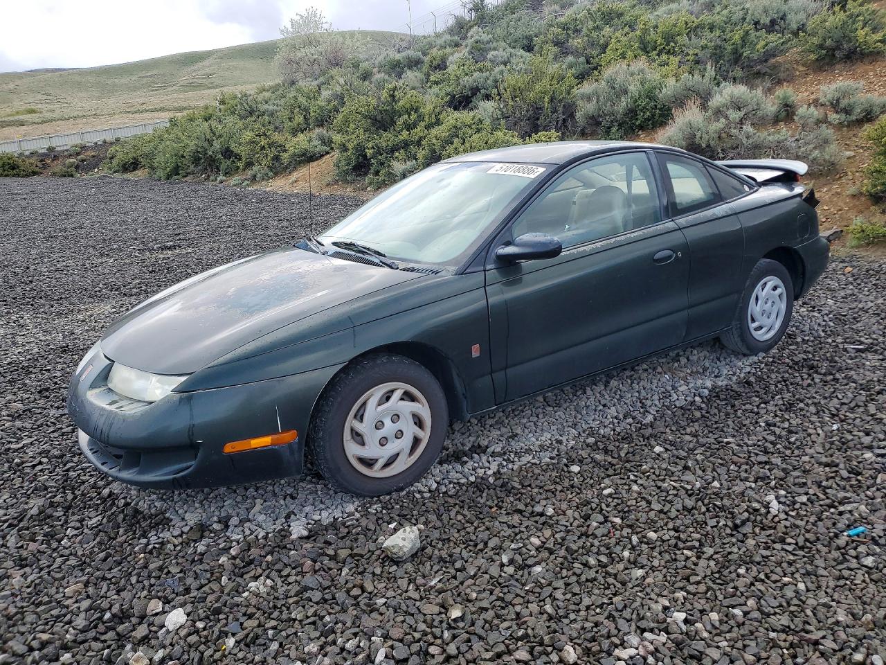 1999 Saturn SC, VIN 1G8ZP1281XZ367565 — Зад