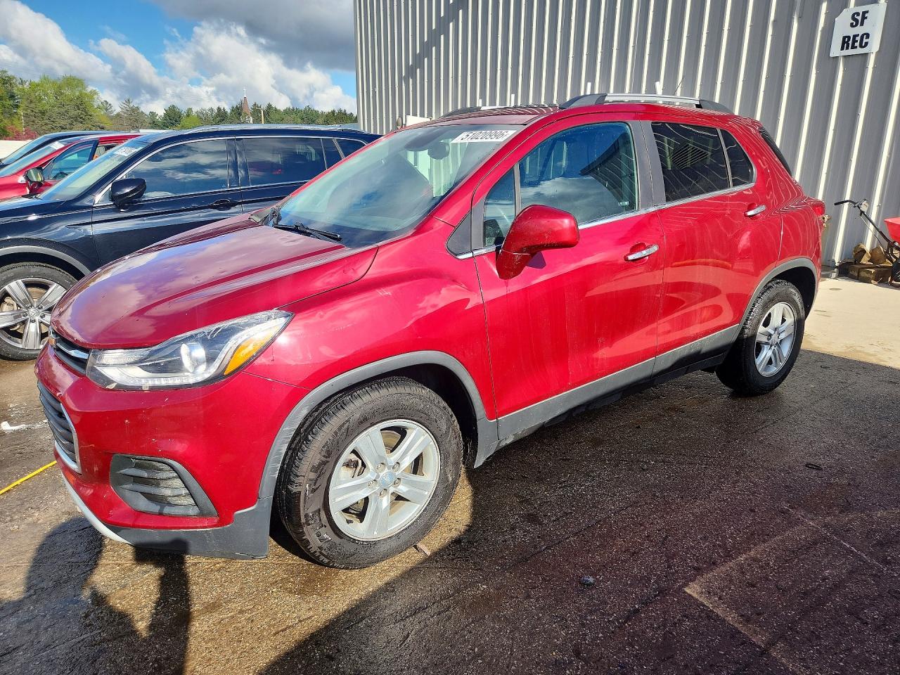 2018 Chevrolet Trax LT, VIN 3GNCJLSB2JL408876 — Град