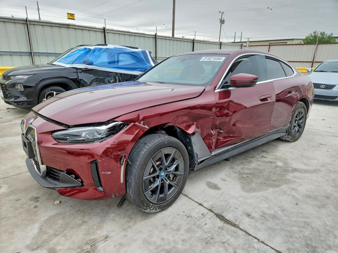 2024 BMW i4 eDrive40, VIN WBY73AW08RFS33572 — Front end