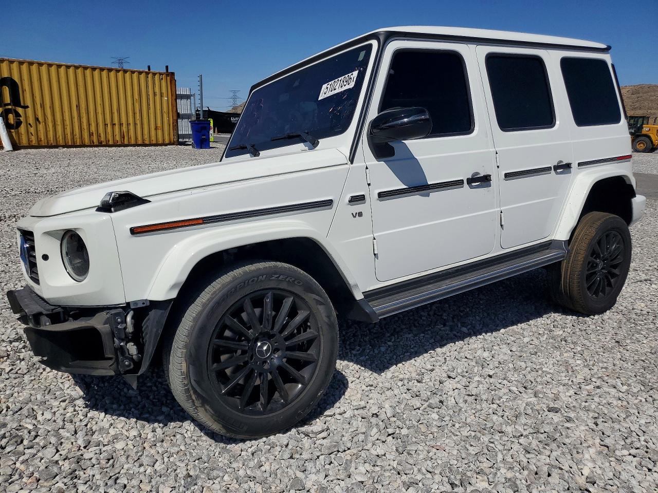 2022 Mercedes-Benz G 550, VIN W1NYC6BJXNX445890 — Front end