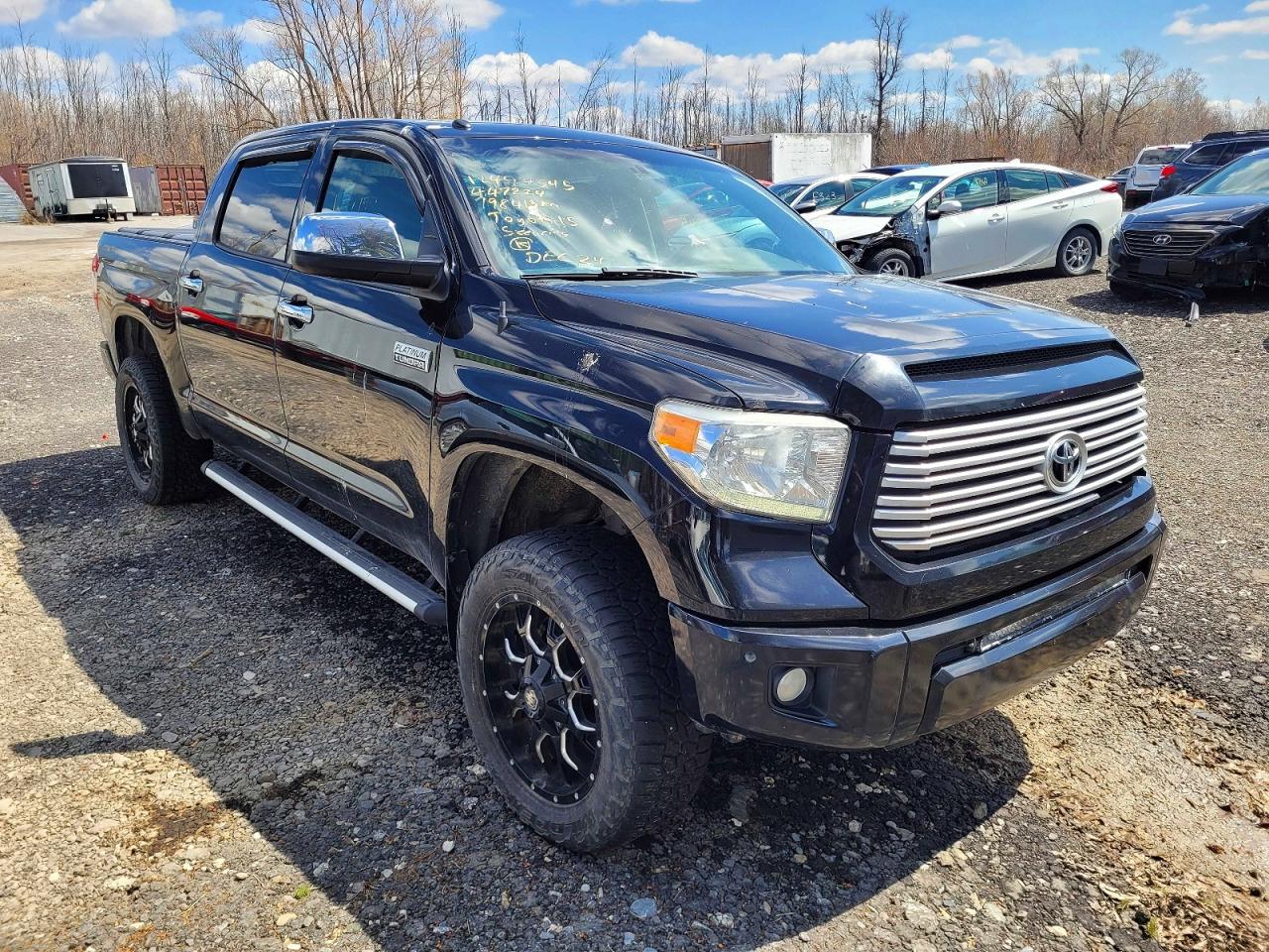 2015 Toyota Tundra Platinum, VIN 5TFAY5F15FX447224 — Фото с аукциона 1 of 4