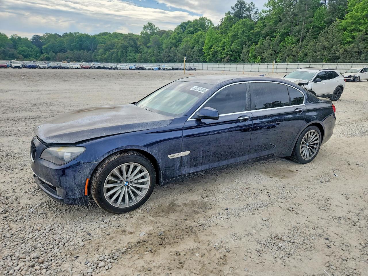 2011 BMW 7 Series 740Li, VIN WBAKB4C54BC574133 — Burn