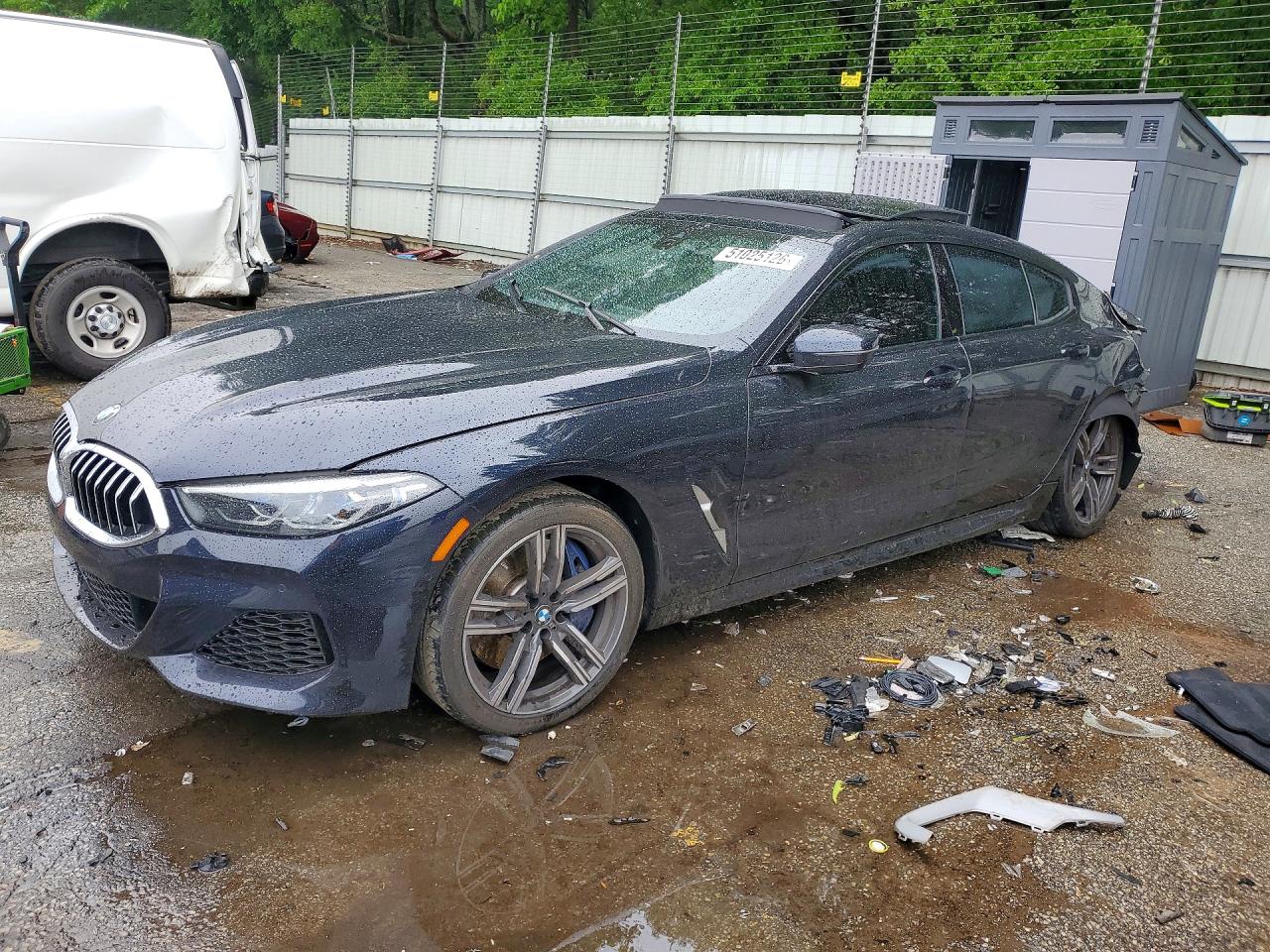 2020 BMW 8 Series 840i, VIN WBAGV2C06LCD87499 — Side