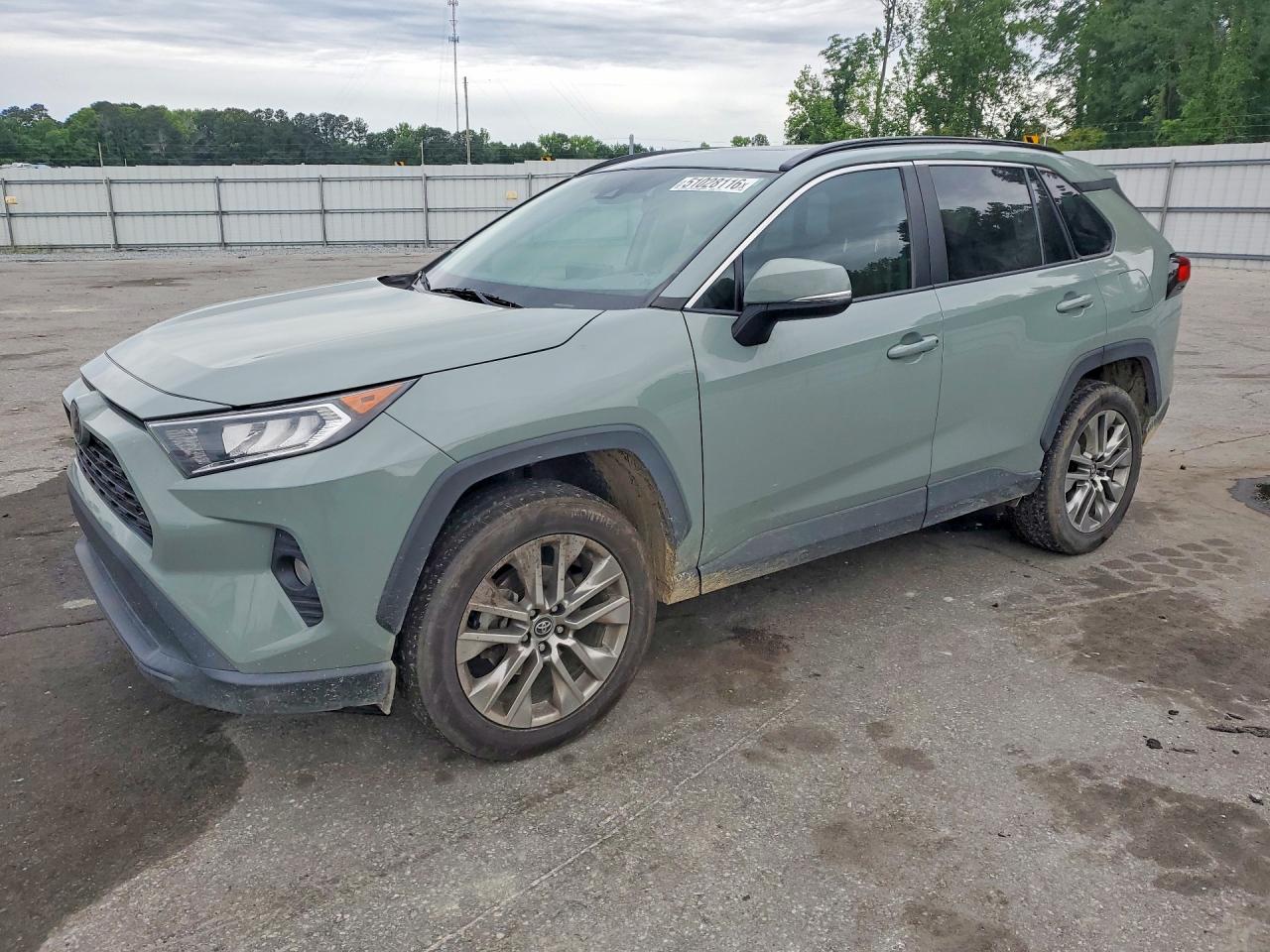 2020 Toyota RAV4 XLE Premium, VIN 2T3A1RFVXLC070082 — Vandalism