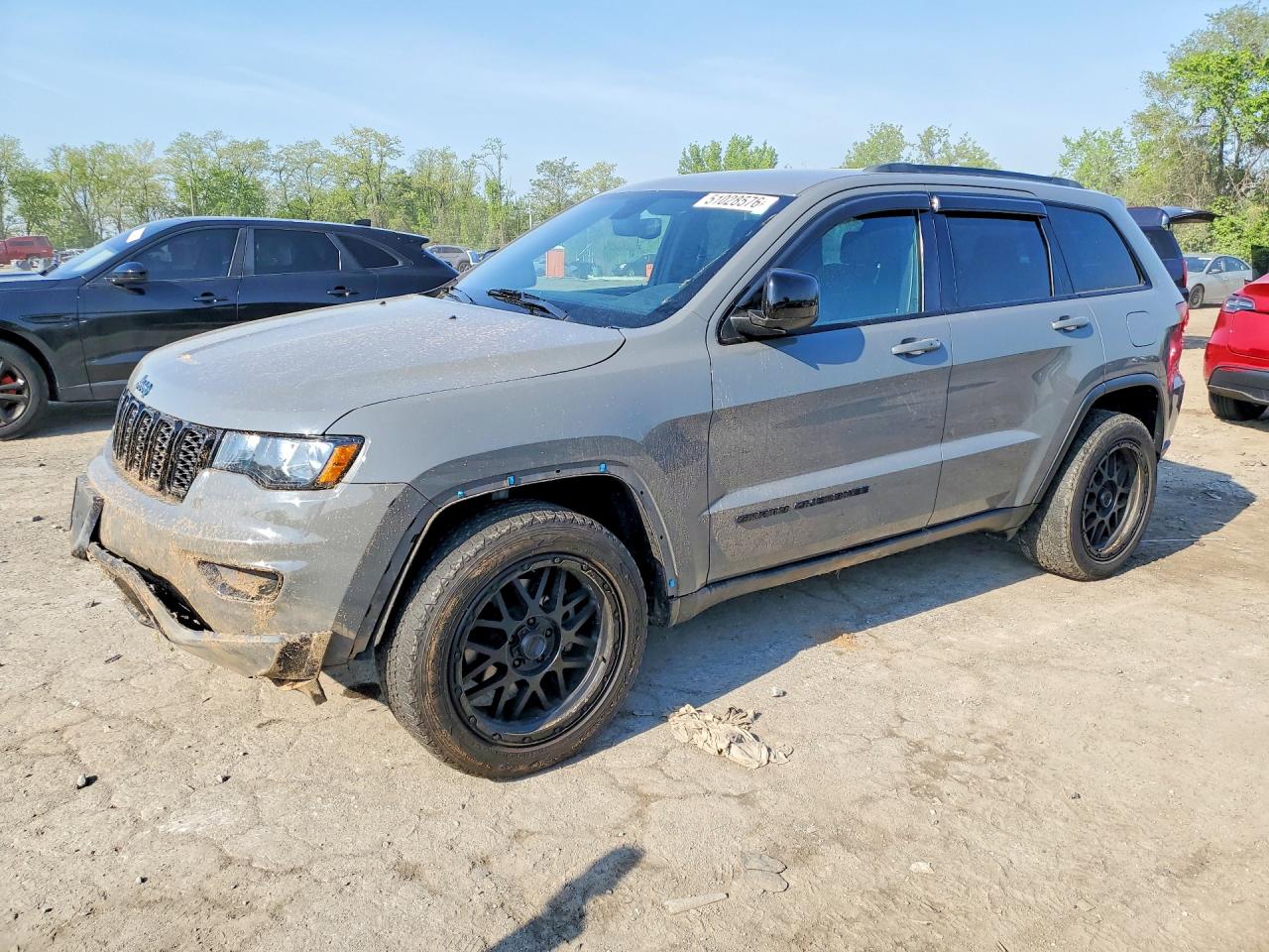 2019 Jeep Grand Cherokee Upland, VIN 1C4RJFAG7KC636614 — Front end