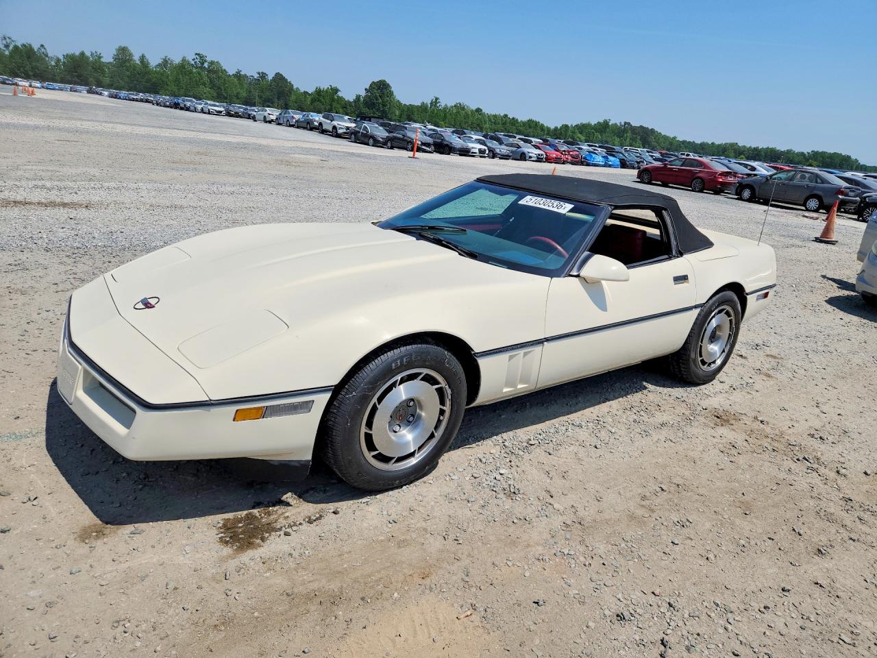 1987 Chevrolet Corvette, VIN 1G1YY3189H5121800 — Minor dents and scratches