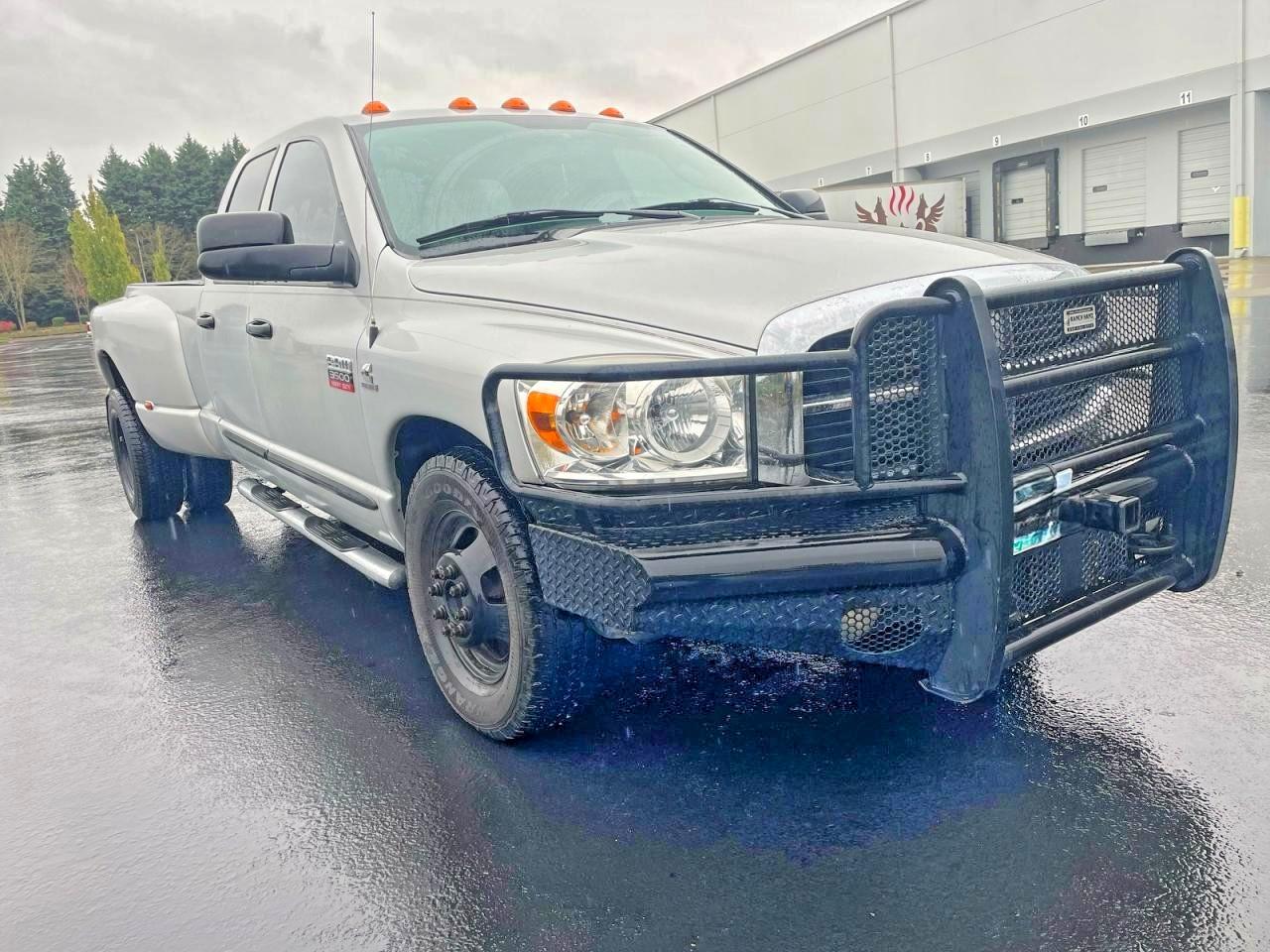 2007 Dodge 3500 SLT, VIN 3D7ML48A37G793593 — Вандализм
